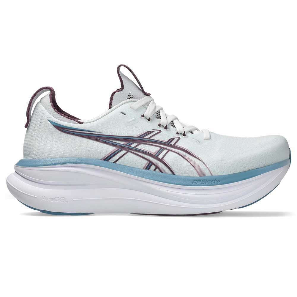 Women's Asics Gel Nimbus 28 - Arctic blue/Velvet Purple