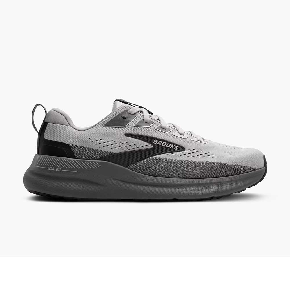 Men's Brooks Beast GTS 26 - Gray/Gray/Blackened Pearl - Regular