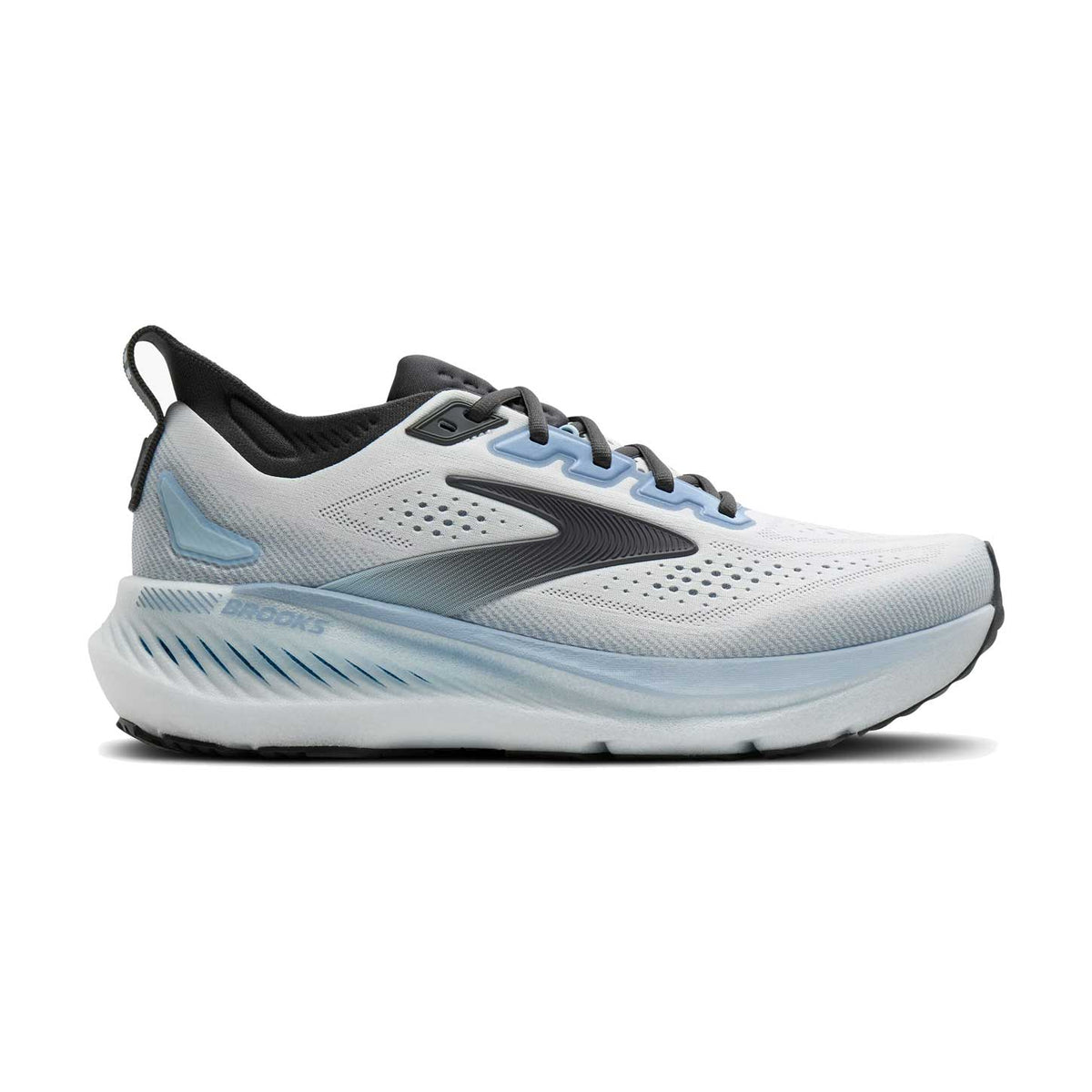 Men's Brooks Glycerin GTS 23 - White/Rain/Baltic Sea - Regular