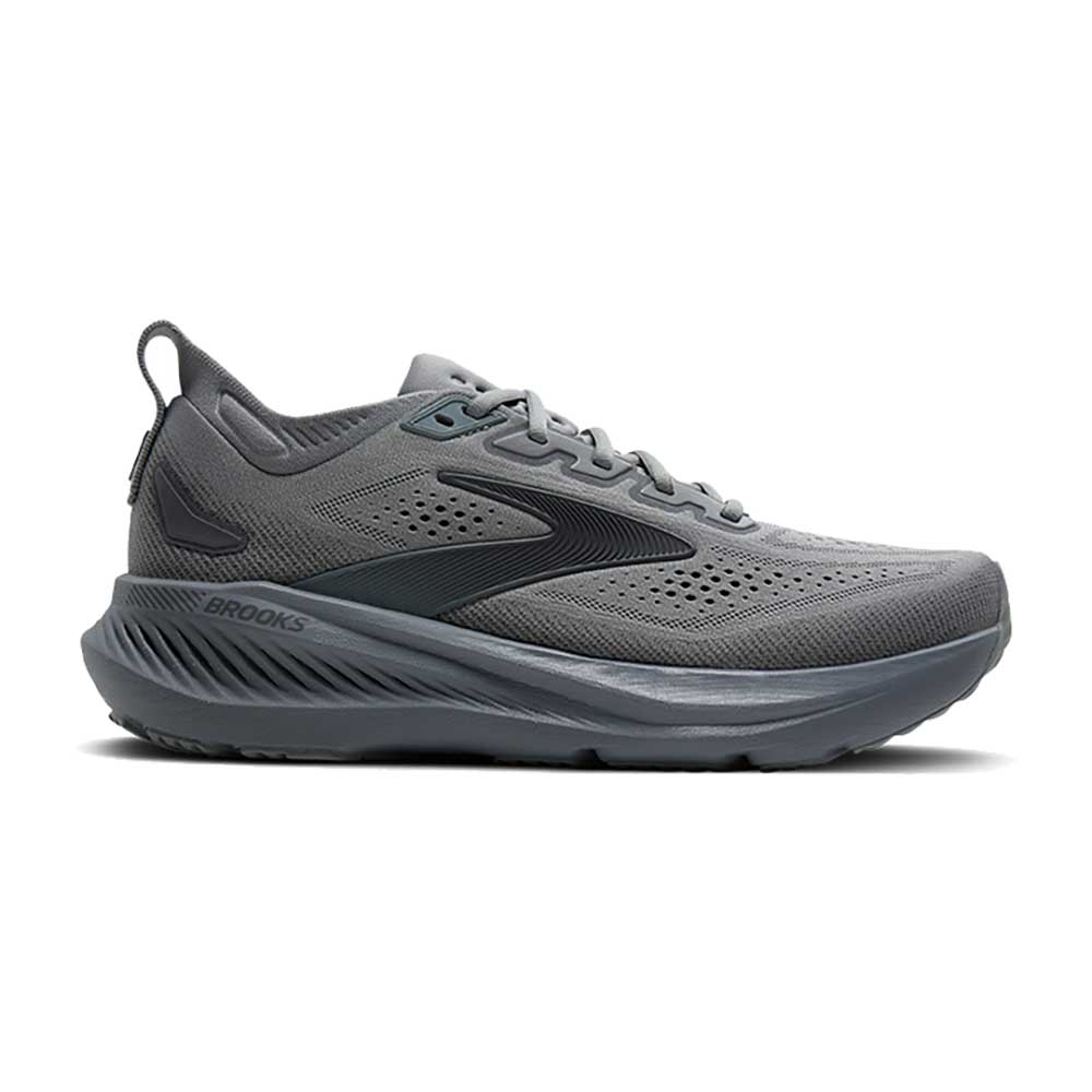 Men's Brooks Glycerin GTS 23 - Grey/Blackened Pearl/Black - Regular