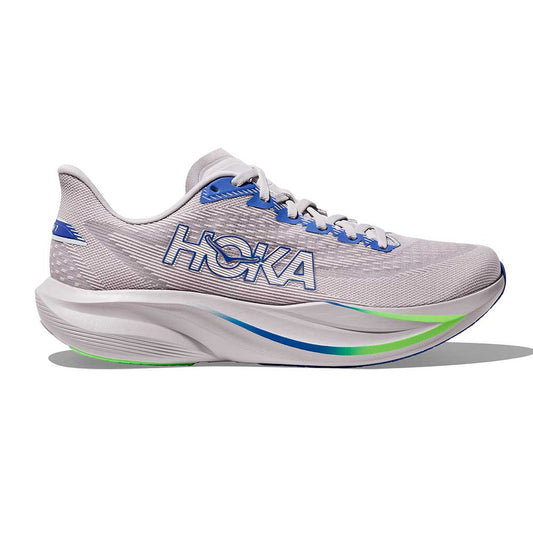 Men's Hoka Mach 7 - Ash Grey/Cobalt Blue - Regular