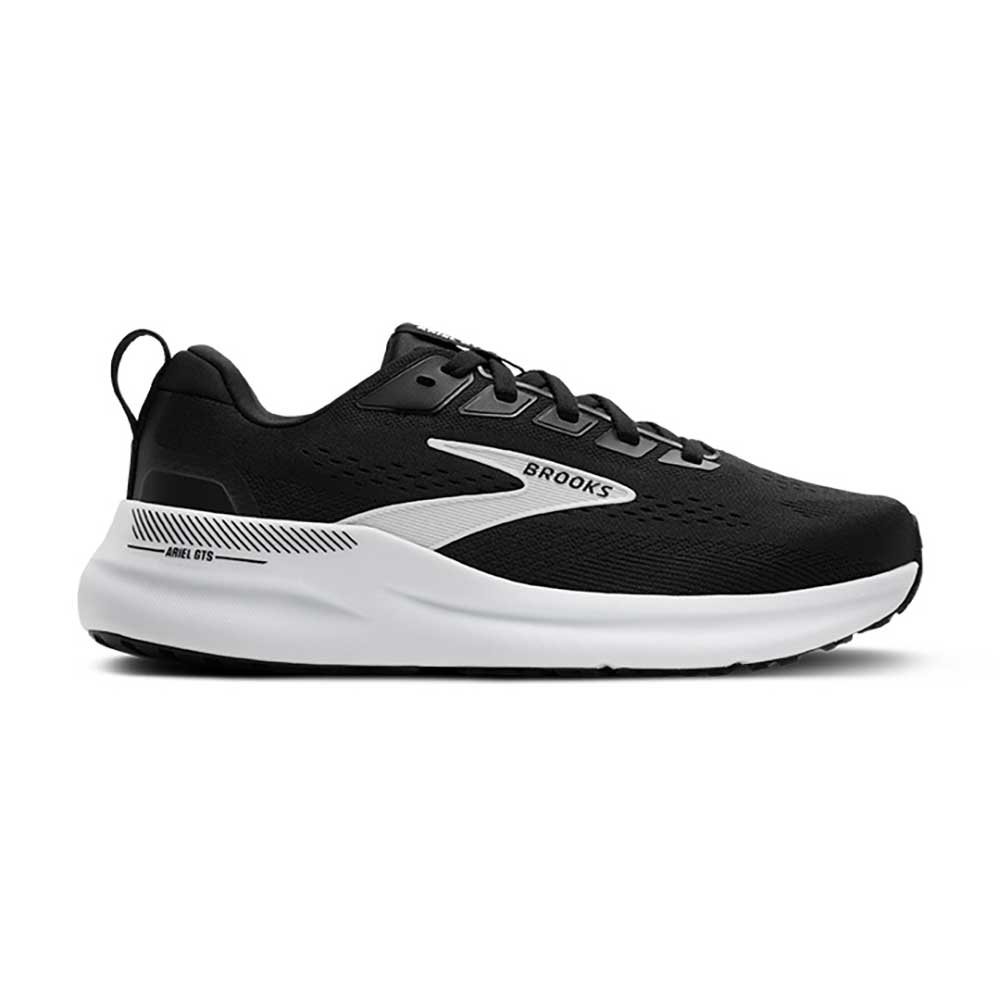 Women's Brooks Ariel GTS 26 - Black/Grey/White - Wide