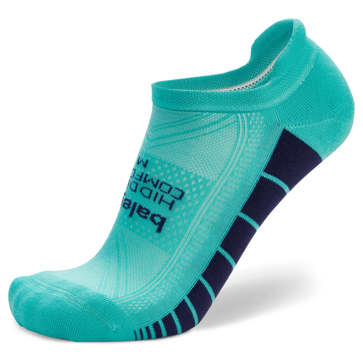 Balega Hidden Comfort No Show socks in Aqua Skipper