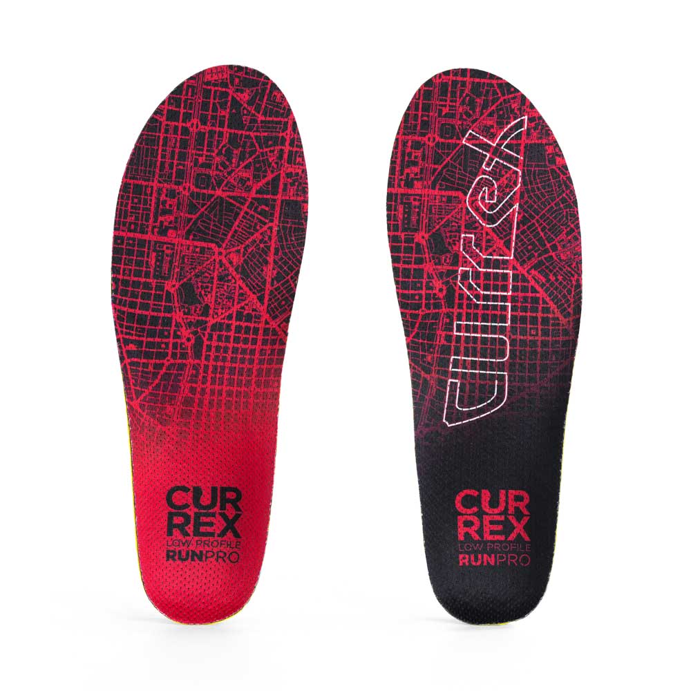 CURREX RUNPRO Low Profile Insoles - Red
