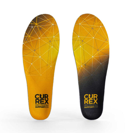 CURREX SUPPORTSTP Medium Profile Insoles - Orange