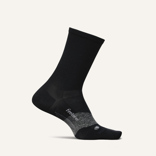 Feetures Elite Ultra Light Mini Crew Socks - Black