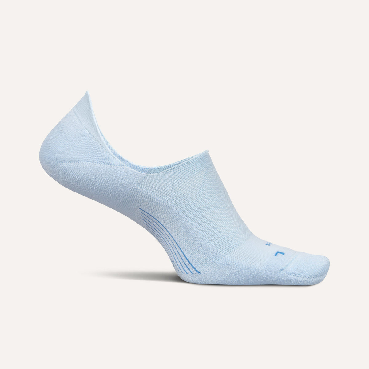 Feetures Elite Invisible Light Cushion Socks - Ice