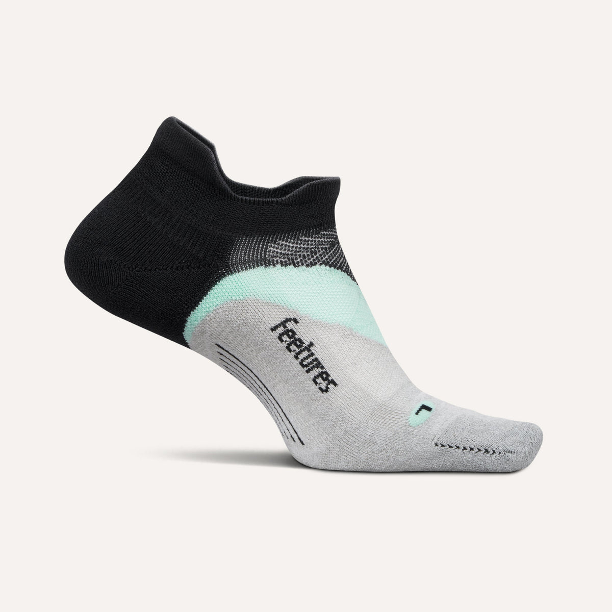 Feetures Elite Light Cushion Tab Socks - Mint Chip