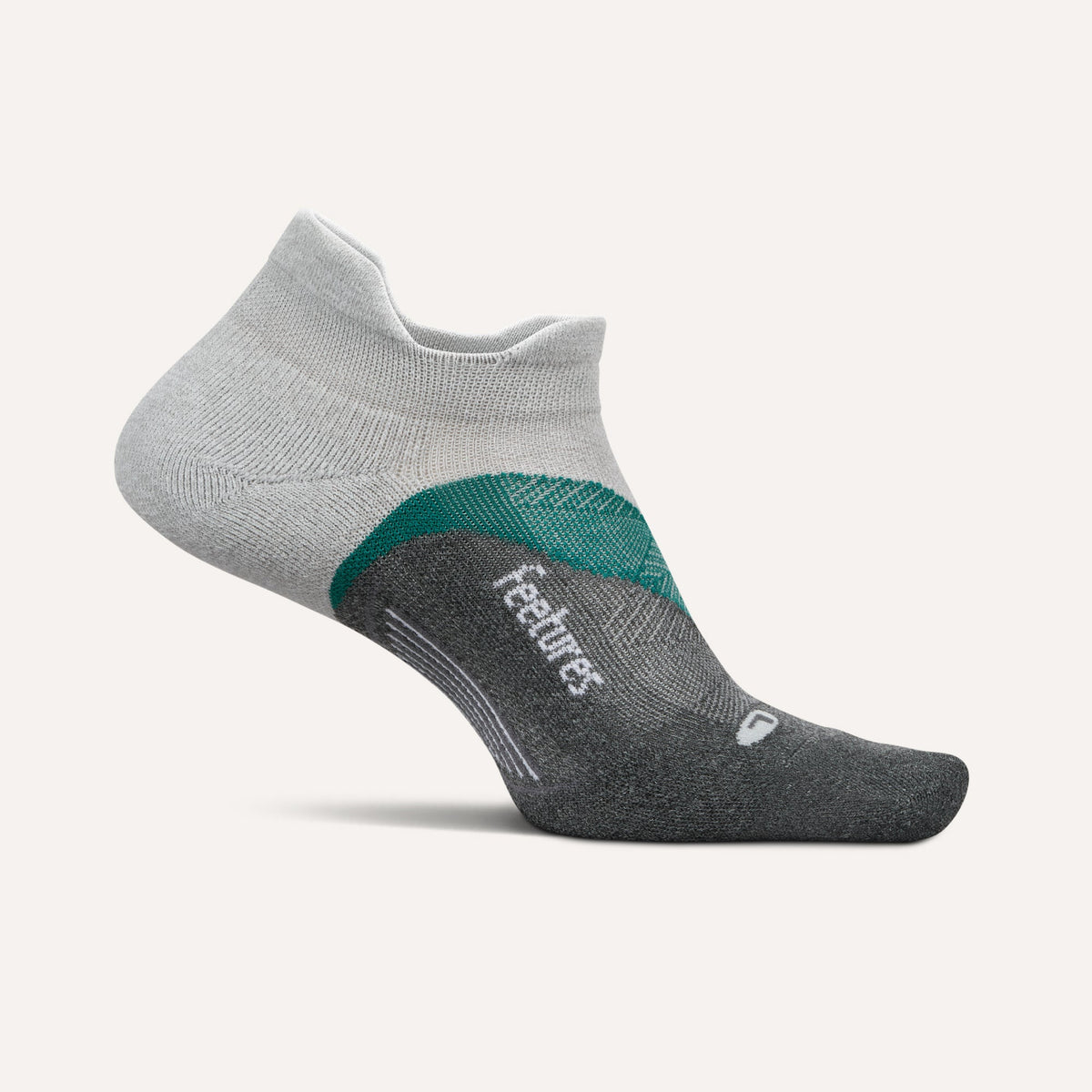 Feetures Elite Light Cushion Tab Socks - Stone Ivy