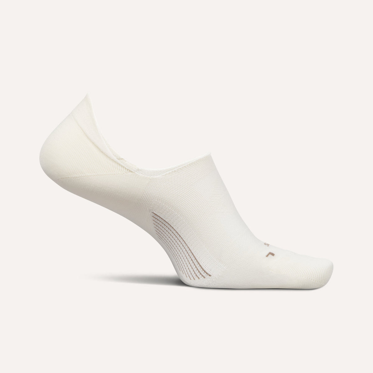 Feetures Elite Ultra Light Invisible Socks - Bone