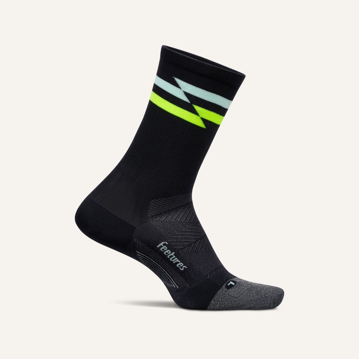 Feetures Elite Ultra Light Mini Crew Socks - Night Track