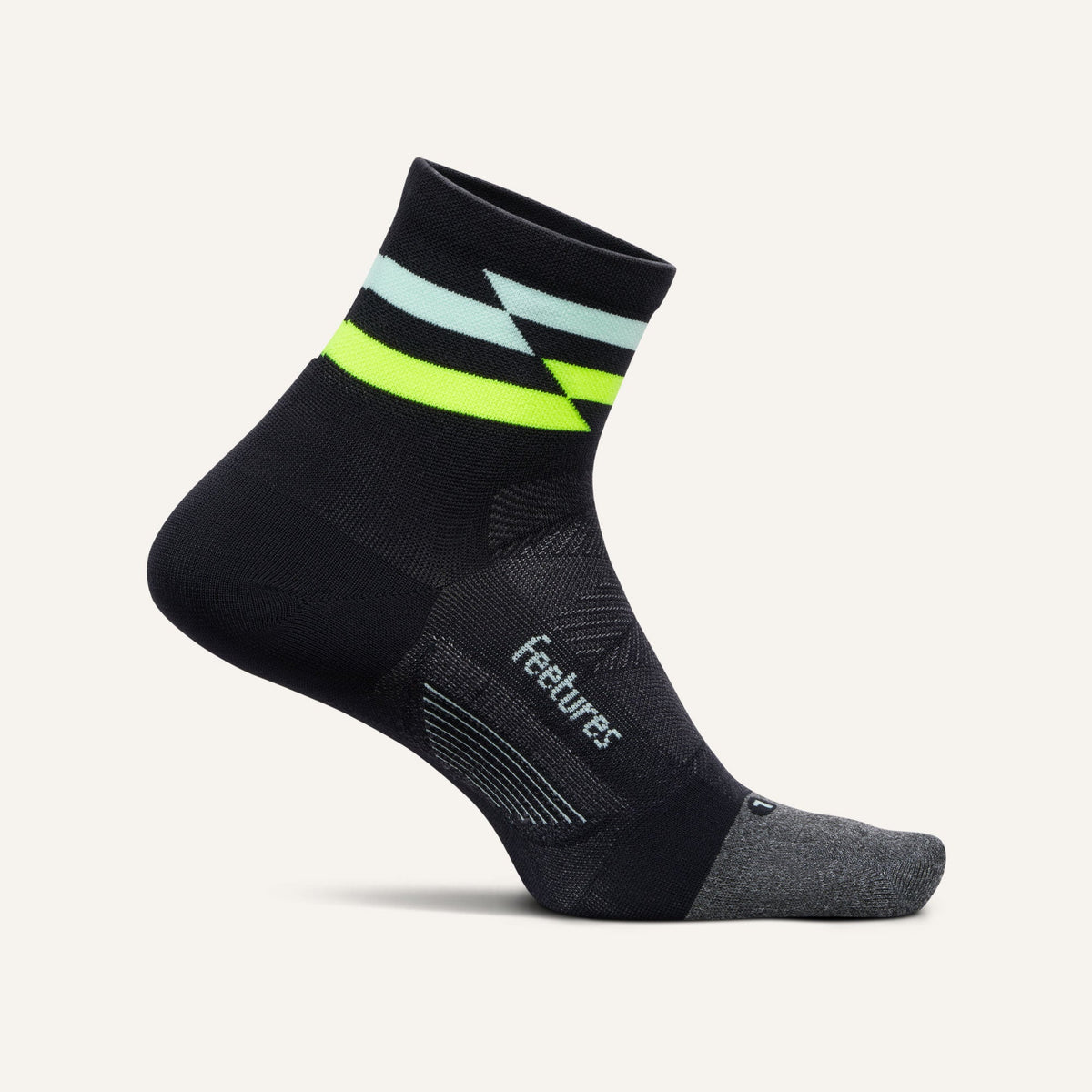 Feetures Elite Ultra Light Quarter Socks - Night Track
