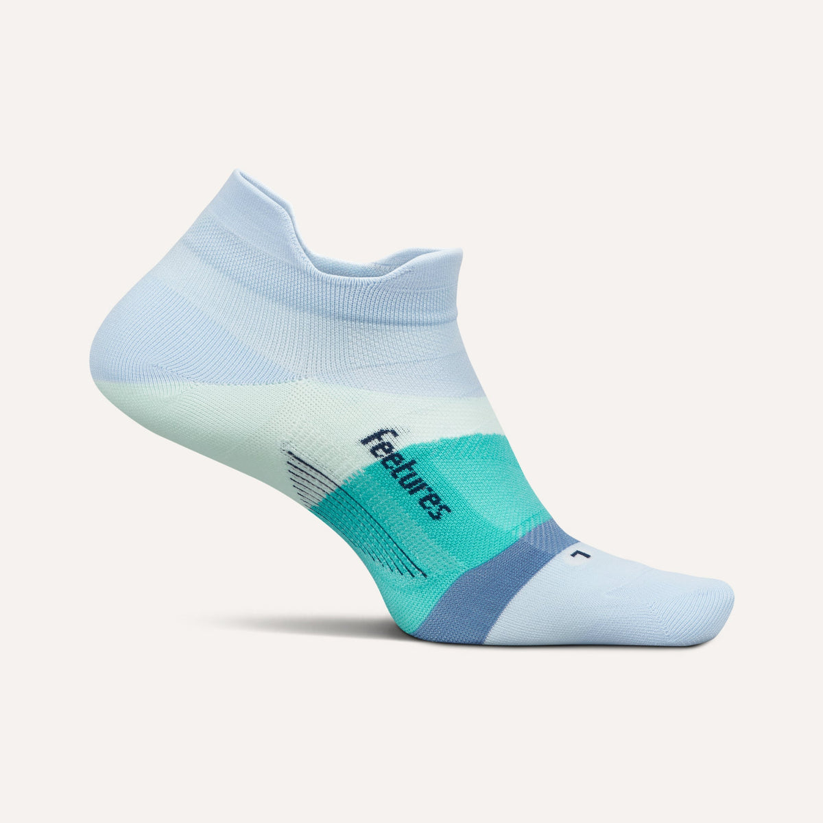 Feetures Elite Ultra Light Tab Socks - Glacier Mist