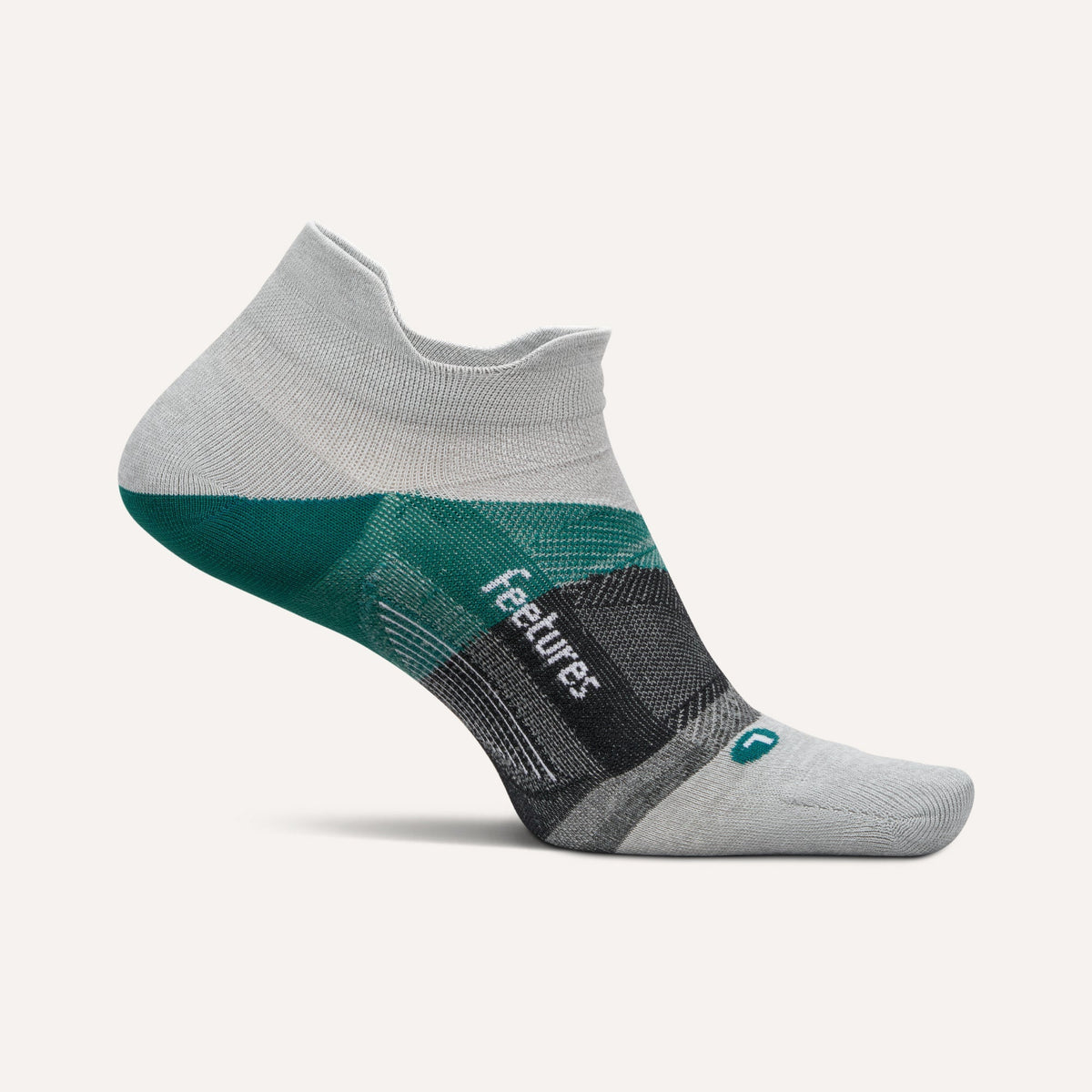 Feetures Elite Ultra Light Tab Socks - Stone Ivy