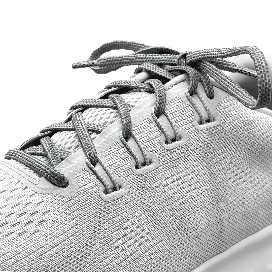 Caterpy Air Elastic Shoelaces - Air 2.0 - Ghost Gray - Standard: 45in (114cm)