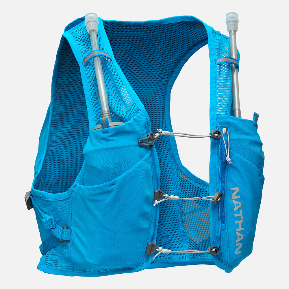 Nathan Pinnacle Breeze 4L Hydration Vest - Electric Blue/ Reflective Silver / Sm- Med