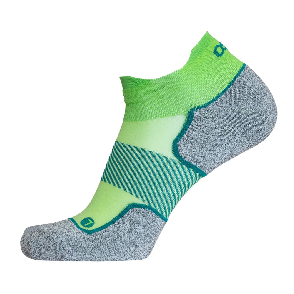 Active Comfort Socks | No Show in Lime Fusion