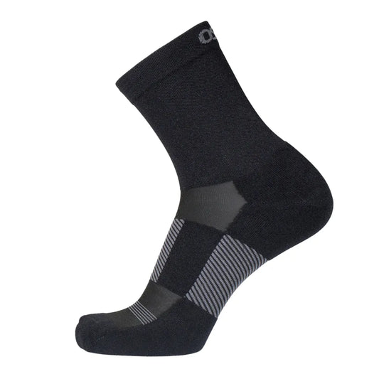 Thin Air Performance Socks | 3/4 Crew in Black