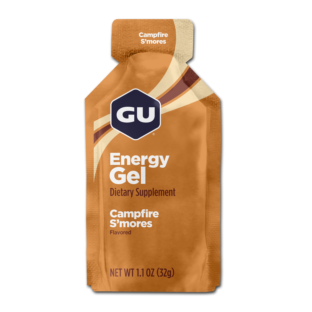 GU Energy Gel - Campfire Smores, single packet