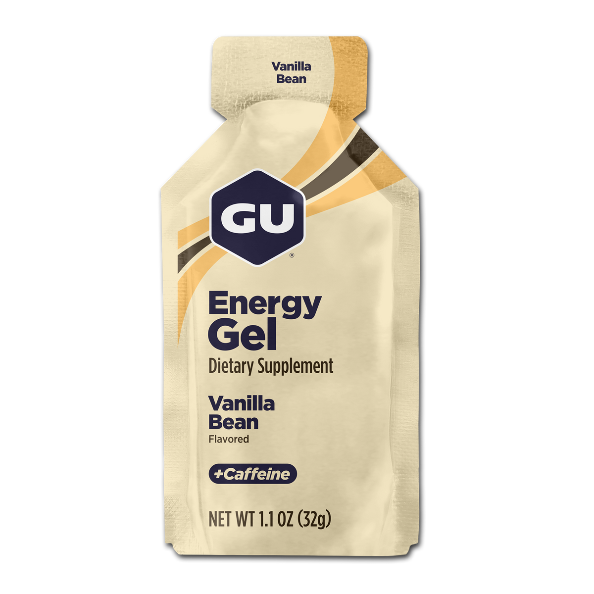 GU Energy Gel - Vanilla Bean, single packet