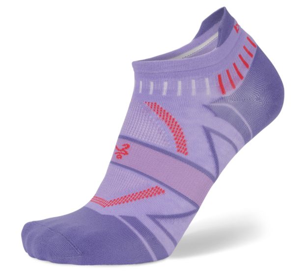 Balega Hidden Dry No Show socks in Lavender