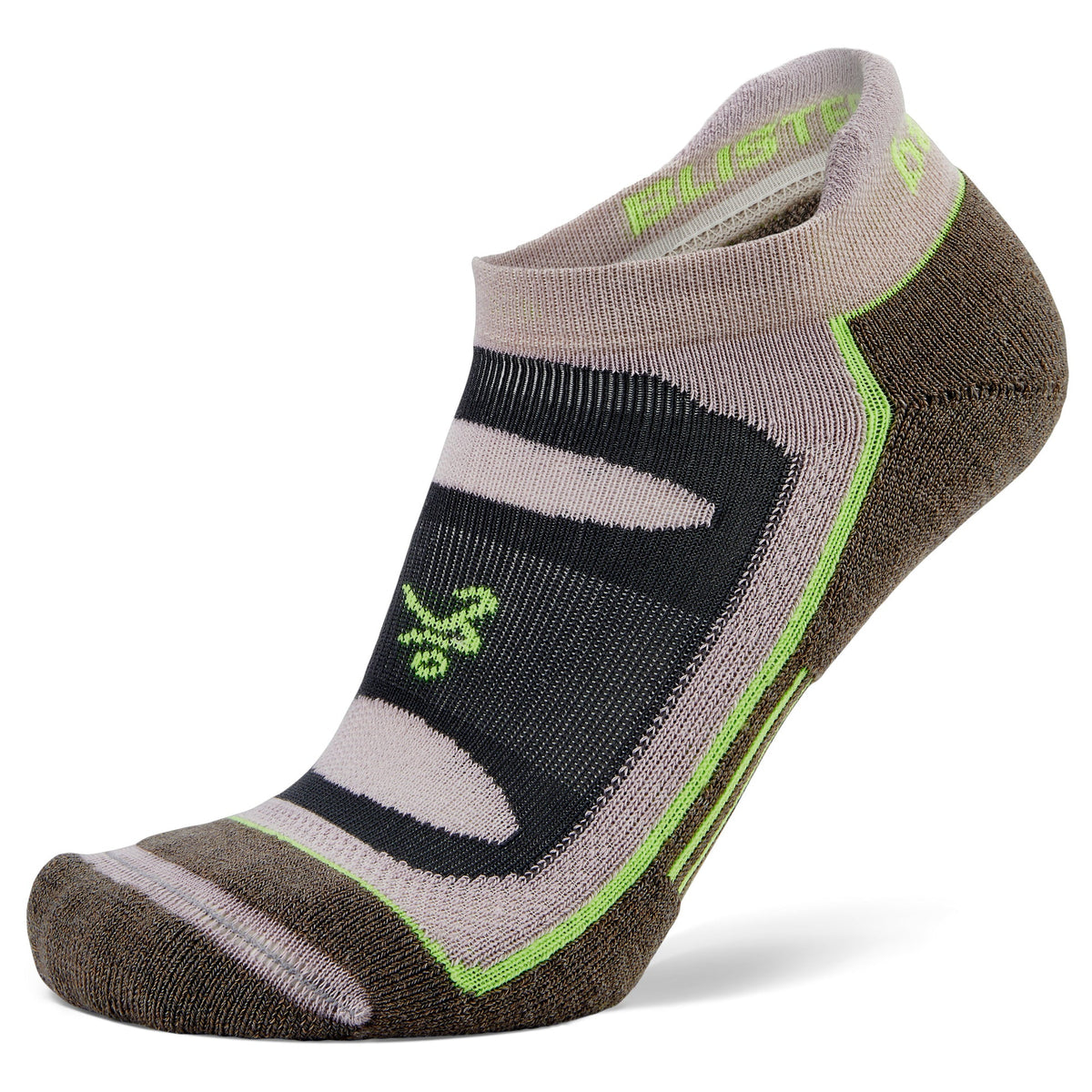 Balega Blister Resist No Show socks in Mushroom