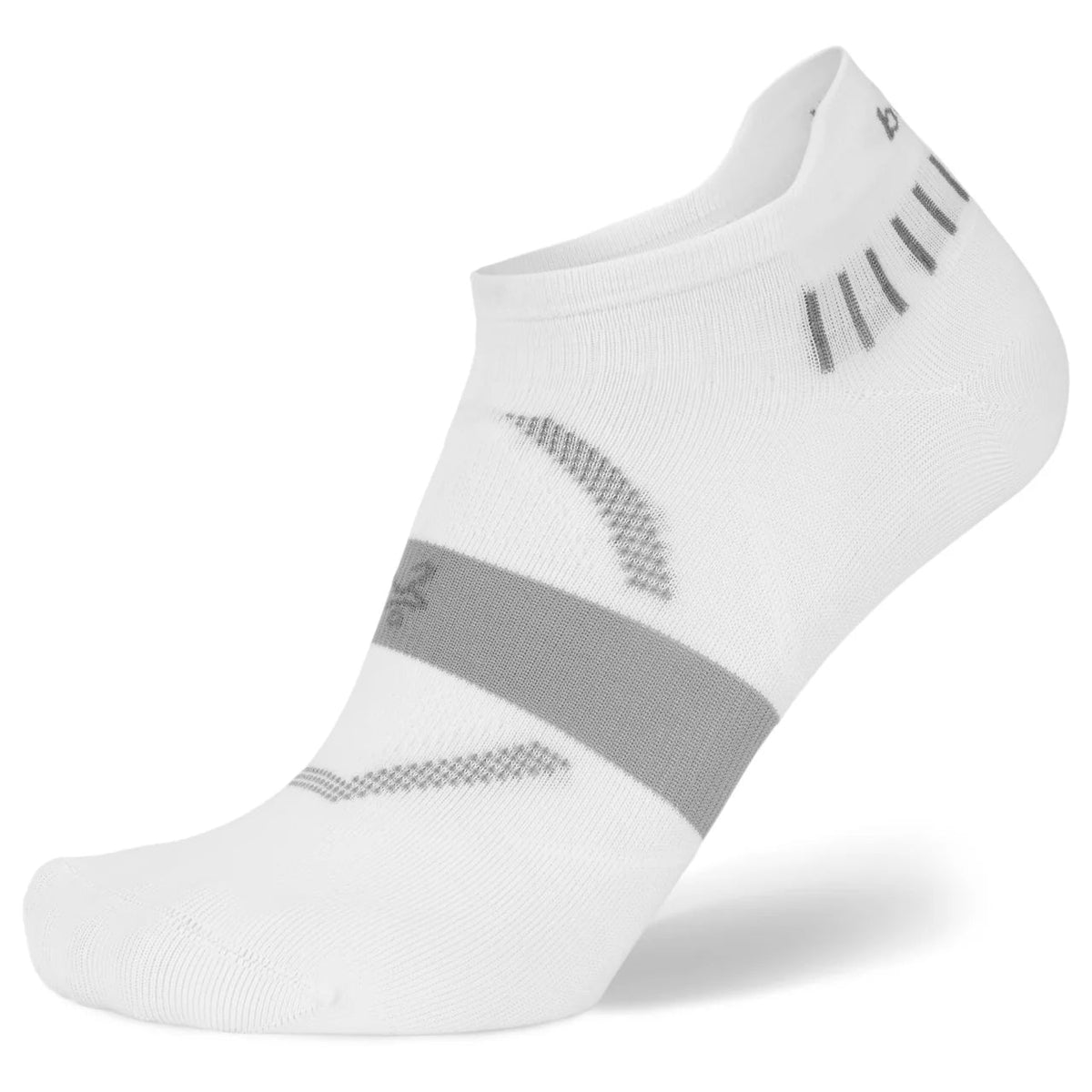 Balega Hidden Dry No Show socks in White
