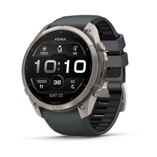Garmin fēnix 9 Pro 51 mm - Titanium with Graphite/Black Band