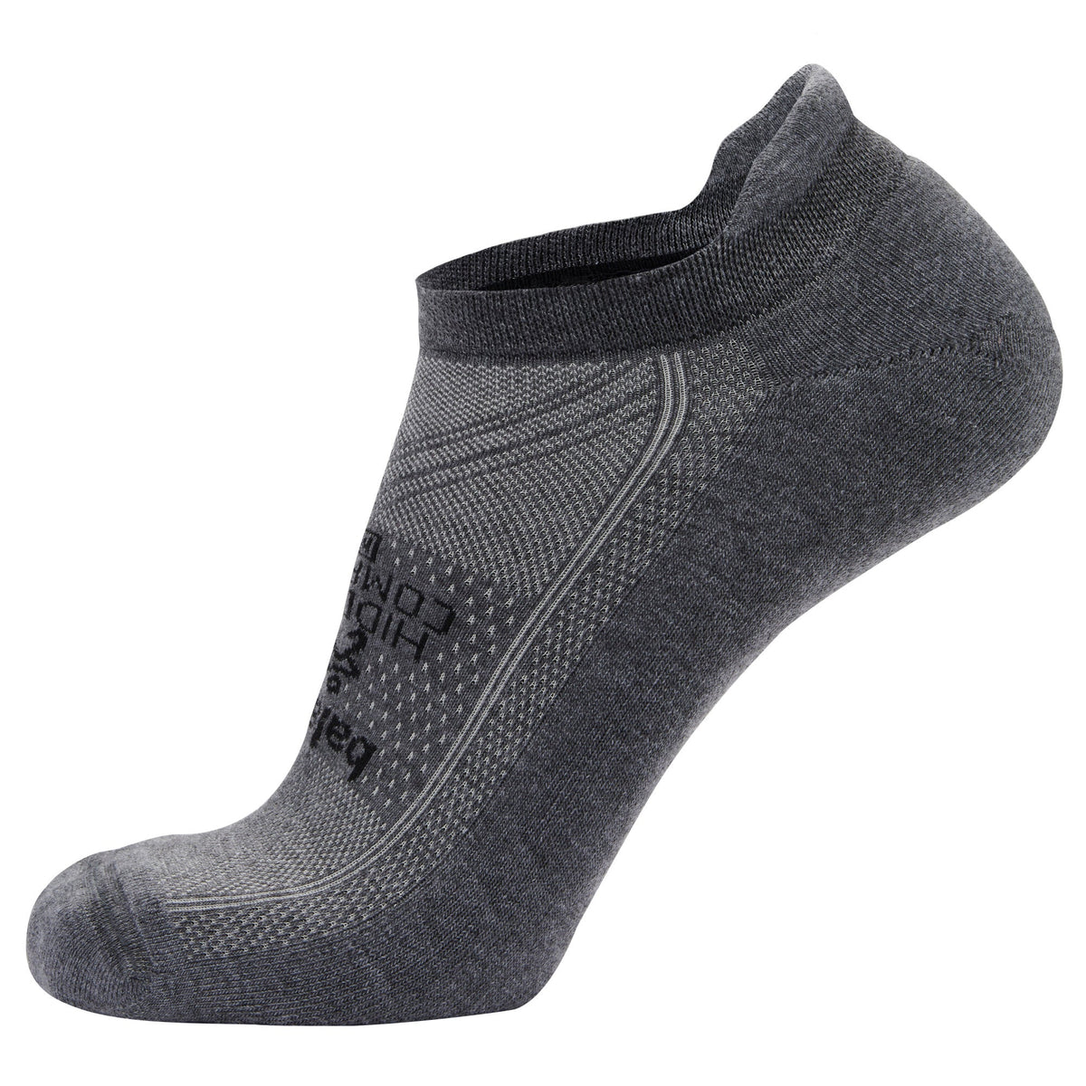 Balega Hidden Comfort No Show socks in Charcoal