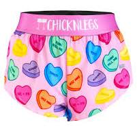 Women's Chicknlegs 1.5" Split Shorts