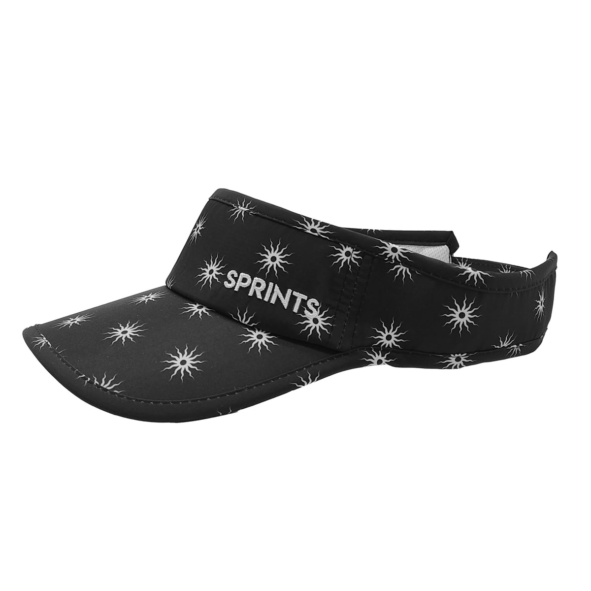 Sprints Running Visors - Sunburst Black