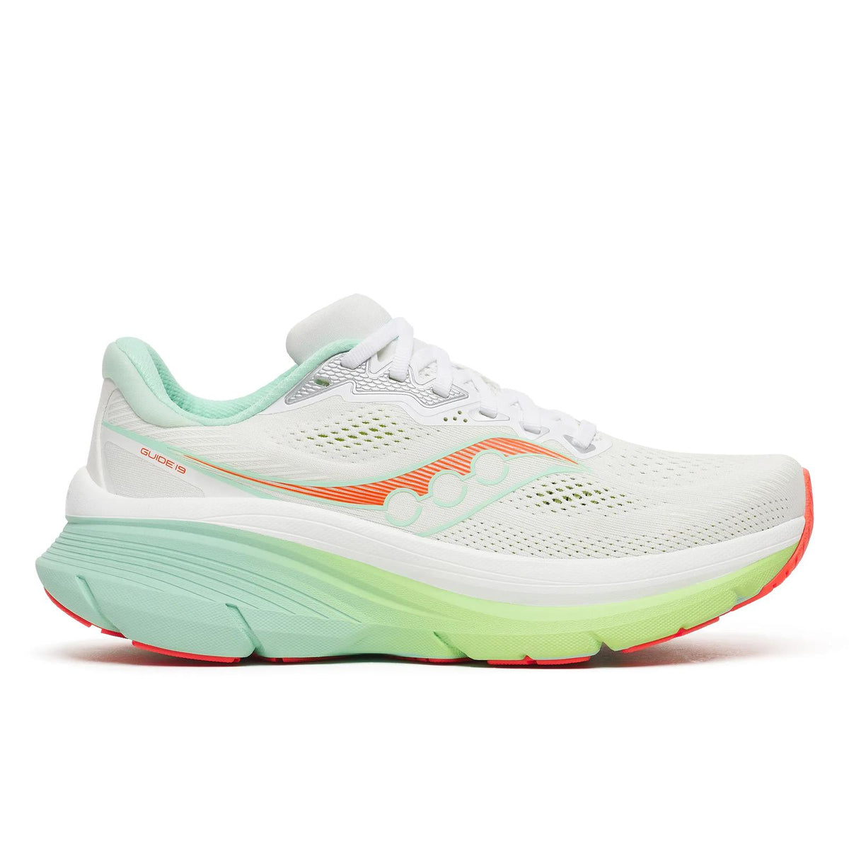 Women's Saucony Guide 19 - White/Tint